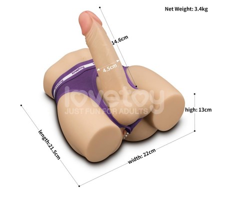 Streetgirls 15 Masturbador con Dildo Articulable