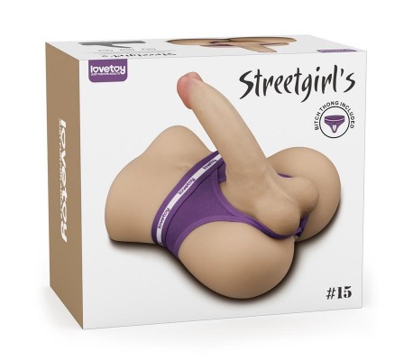 Streetgirls 15 Masturbador con Dildo Articulable
