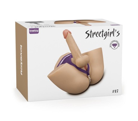 Streetgirls 17 Masturbador con Dildo Articulable