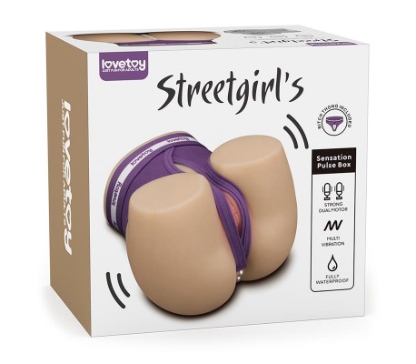 Streetgirls Masturbador Dual con Motor Sensation Pulse