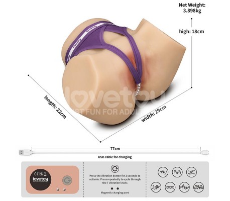 Streetgirls Masturbador Dual Motor Sensation Pulse