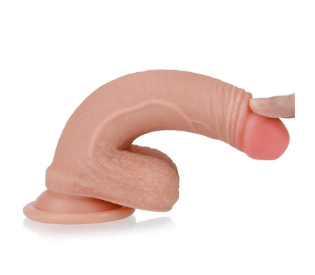 Dildo Nature 7 Silicona Líquida Natural