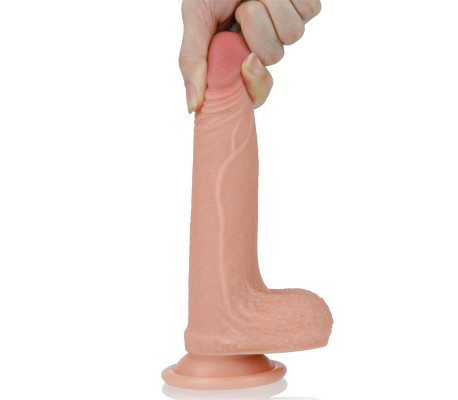Dildo Nature 7 Silicona Líquida Natural