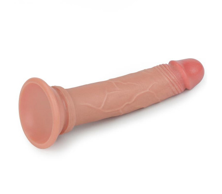 Dildo Nature 7 Silicona Líquida Natural