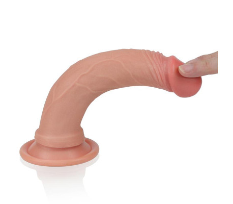 Dildo Nature 7 Silicona Líquida Natural