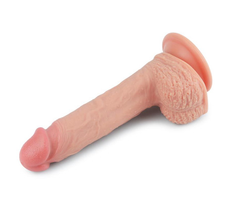 Dildo Nature 8.5 Silicona Líquida Natural