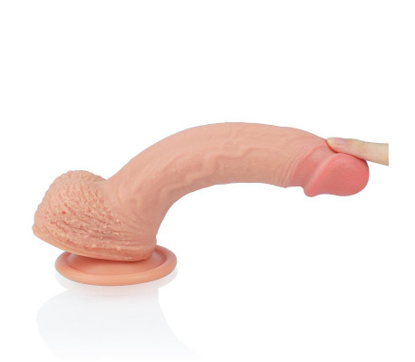 Dildo Nature 8.5 Silicona Líquida Natural