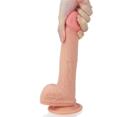 Dildo Nature 8.5 Silicona Líquida Natural