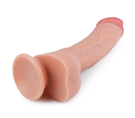 Dildo Nature 8 Silicona Líquida Natural