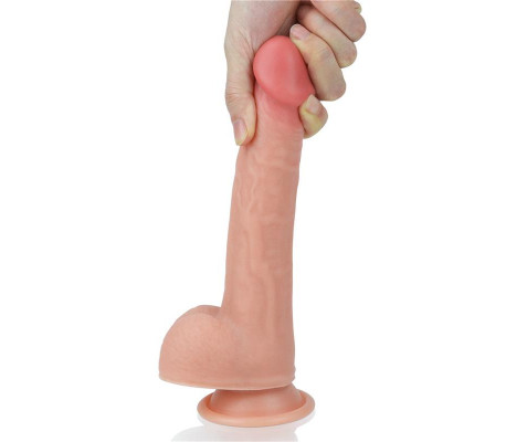 Dildo Nature 8 Silicona Líquida Natural