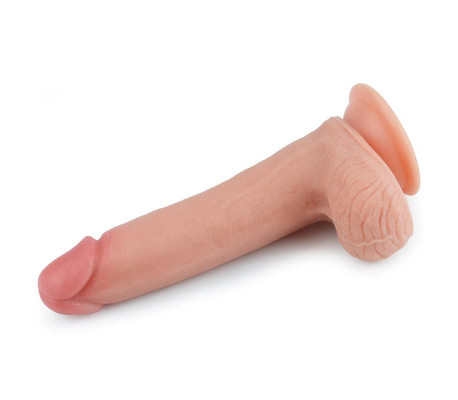 Dildo Nature 8 Silicona Líquida Natural