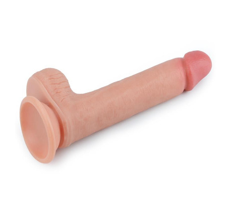 Dildo Nature 8 Silicona Líquida Natural