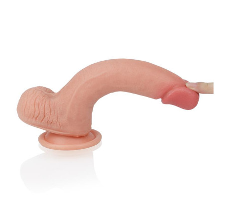 Dildo Nature 8 Silicona Líquida Natural