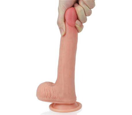Dildo Nature 8 Silicona Líquida Natural