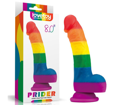 Dildo Prider 8 Silicona Líquida
