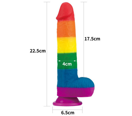 Dildo Prider 9 Silicona Líquida