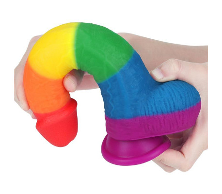 Dildo Prider 9 Silicona Líquida