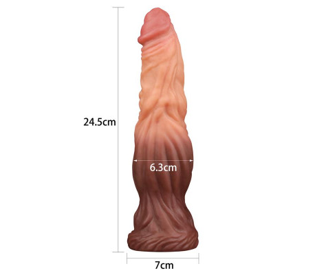 Dildo Nature 9.5 Dual Layer