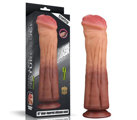 Dildo Nature 12 Dual Layer