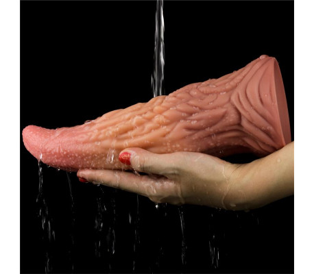 Dildo Tongue 10 Dual Layer