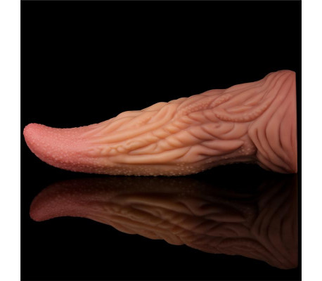 Dildo Tongue 10 Dual Layer