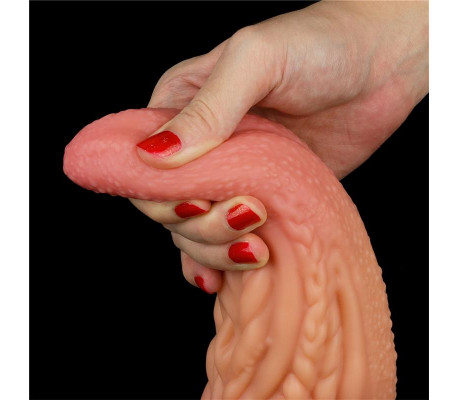 Dildo Tongue 10 Dual Layer