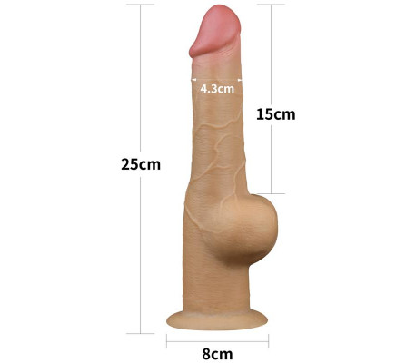 Dildo Doble Capa 9.5