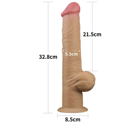 Dildo Doble Capa 12.5