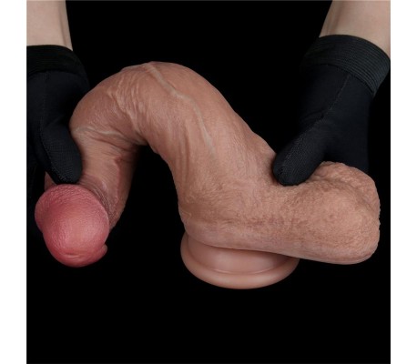 Dildo Dual Layer Silicona 8.5