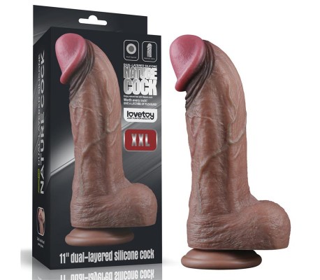 Dildo Silicona Dual Layered XXL 11