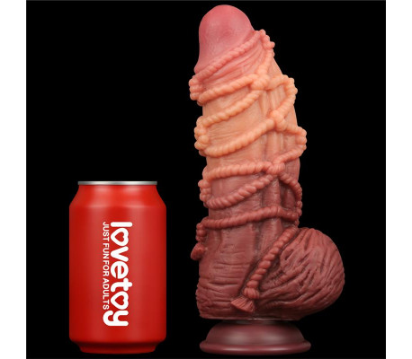 Dildo Dual Layer Tamaño King Nature 9.5
