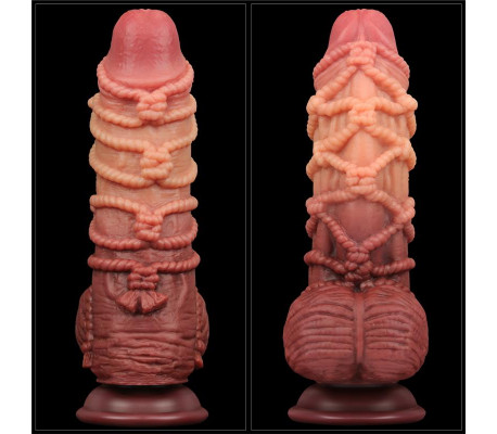 Dildo Dual Layer Tamaño King Nature 9.5