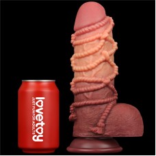 Dildo Dual Layer Tamaño King Nature 9.5