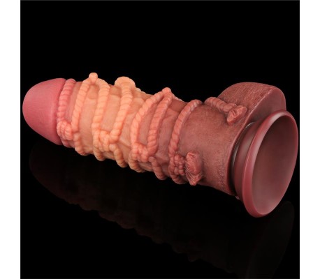 Dildo Dual Layer Tamaño King Nature 9.5