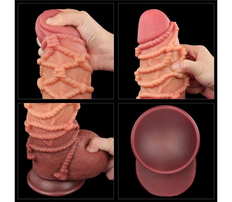 Dildo Dual Layer Tamaño King Nature 9.5