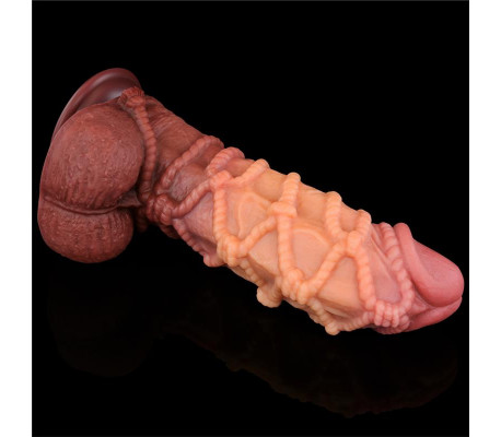 Dildo Dual Layer Tamaño King Nature 10.5