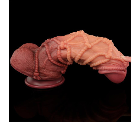 Dildo Dual Layer Tamaño King Nature 10.5
