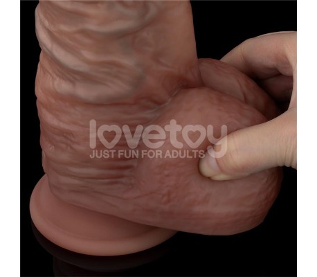Dildo Dual Layered XXL 10.5 Negro