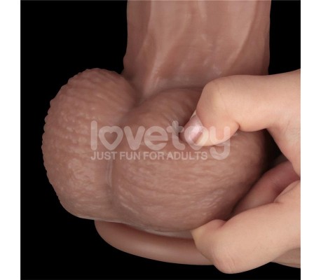 Dildo Dual Layer Articulable XXL 14,5