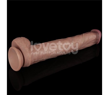Dildo Dual Layer Articulable XXL 14,5