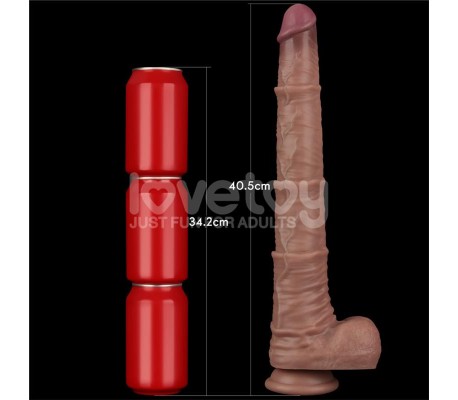 Dildo Dual Layered Articulable XXL 16