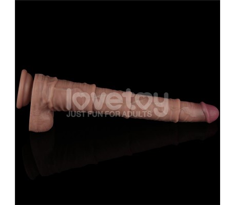 Dildo Dual Layered Articulable XXL 16