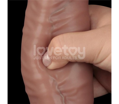 Dildo Dual Layered Articulable XXL 16