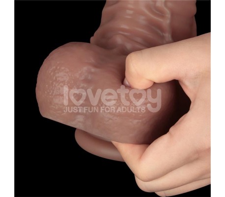Dildo Dual Layered Articulable XXL 16