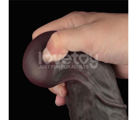 Dildo Dual Layered Articulable XXL 14.5