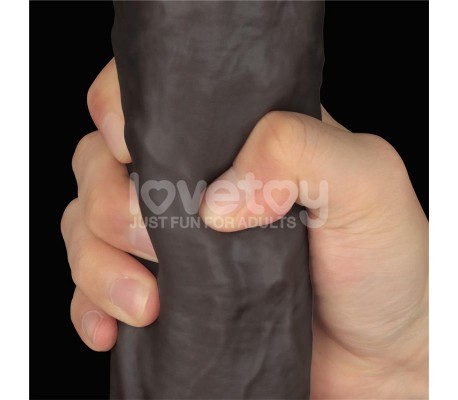 Dildo Dual Layered Articulable XXL 14.5