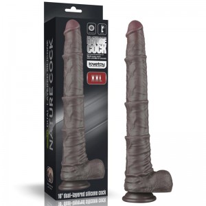 Dildo Dual Layered Articulable XXL 16