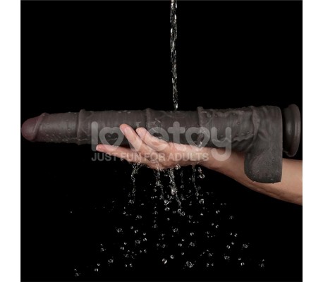 Dildo Dual Layered Articulable XXL 16