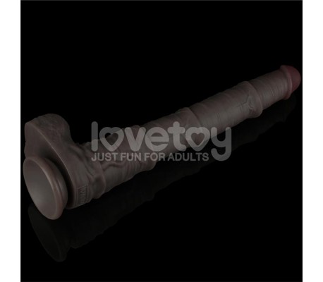 Dildo Dual Layered Articulable XXL 16