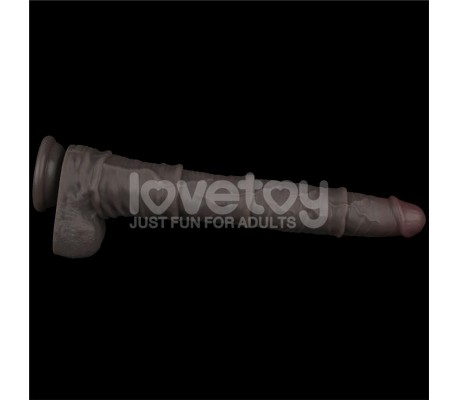 Dildo Dual Layered Articulable XXL 16